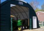 30'Wx60'Lx15'H enclosed fabric building